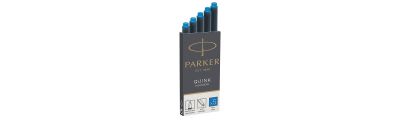 Parker Ink Cartridge Washable Blue x 5