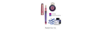 Sailor Pro Gear Slim Manyo 2 Rabbit Ear iris Fountain Pen Medium 14k