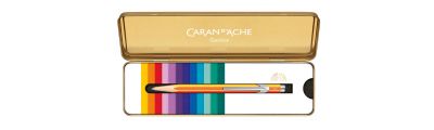 Caran d'Ache 849 Colour Treasure Warm Rainbow LE Balpen