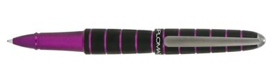 Diplomat Elox Ring black/Purple Rollerball