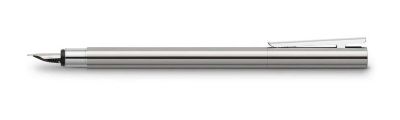 Faber-Castell NEO Slim RVS glossy Fountain pen 