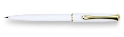 Diplomat Traveller Snowwhite Gold Mechanical Pencil 0,5mm